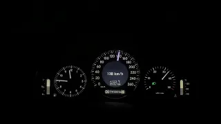 Mercedes CLK 220 CDI Acceleration 0 - 150