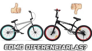 COMO DIFERENCIAR UNA BMX FREESTYLE DE UNA BMX COMÚN? Tips para comenzar a montar bmx