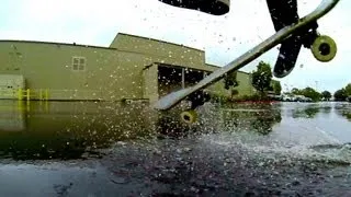 RAIN SKATEBOARDING