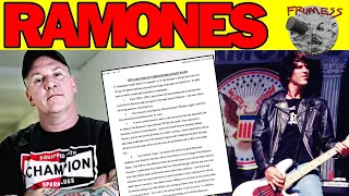 Ramones Beef - CJ Ramone enters the Punk Rock Family Feud between Mickey and Linda | Frumess
