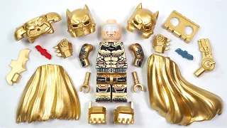 LEGO Batman XE Suit (Gold) | Batman Arkham Origins Unofficial Lego Minifigures