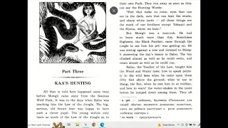 Серия Английский Клуб Книга Джунглей Part Three Kaa's Hunting The Jungle Book pages 48 - 80