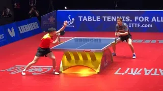 THE MATCH MA LONG HAD SERIOUSLY TROUBLE WITH ROBERT GARDOS
