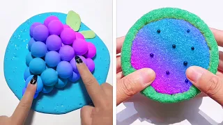 Oddly Satisfying Slime ASMR No Music Videos - Relaxing Slime 2020 - 197