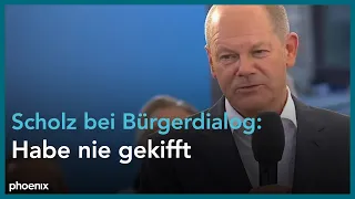 Bürgerdialog mit Bundeskanzler Olaf Scholz