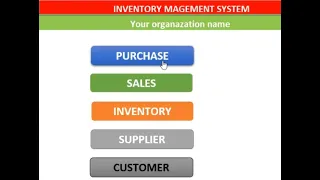 Inventory Management System || Microsoft Excel