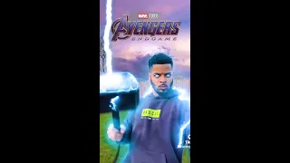 INCREDIBLE AVENGERS CHALLENGE 🔥 THOR, IRONMAN, HULK & DR. STRANGE! #Shorts | Jeremy Lynch