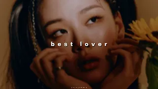 bibi - best lover ( 𝙨𝙡𝙤𝙬𝙚𝙙 & 𝙧𝙚𝙫𝙚𝙧𝙗 )
