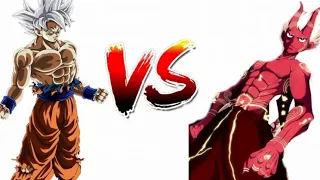 Goku (All forms) vs Shinra (All forms)