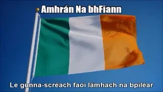 National Anthems of Ireland, Australia and New Zealand (Nightcore Style With Lyrics)