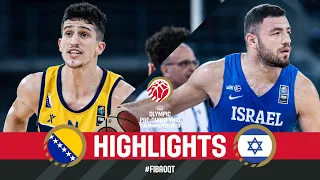 BIH 🇧🇦 v ISR 🇮🇱 | Semi-Finals Highlights |FIBA Olympic Pre-Qualifying Tournament 2023 Poland-Estonia