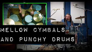 In-depth Drum Overheads Tutorial - Mellow Cymbals and Punchy Drums