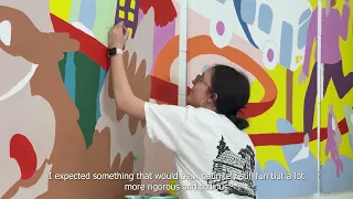 "A Trip Through Town” – 2024 Oakville Youth Mural at Queen Elizabeth Park Community & Culture Centre