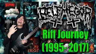 BELPHEGOR Riff Journey (1995 - 2017 Guitar Riff Compilation)