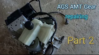 AGS AMT gear repairing (part 2) DTC P1984,P080A,P1844 problem solve.