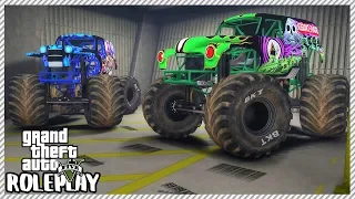 GTA 5 Roleplay - Monster Jam Trucks Causing Mayhem | RedlineRP #389