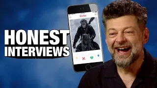 Caesar’s Tinder Profile w/ Apes’ Andy Serkis! (HONEST INTERVIEW)