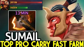 SUMAIL [Troll Warlord] 13 Min Battle Fury Top Pro Carry Fast Farm Dota 2