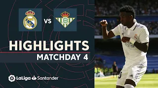 Highlights Real Madrid vs Real Betis (2-1)