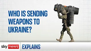 Who has sent weapons to Ukraine?