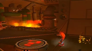 Crash Bandicoot: The Wrath of Cortex - Level 15: Fahrenheit Frenzy (Crystal/Gem)