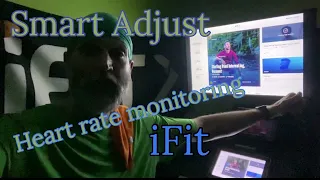 Smart adjust heart rate monitoring on iFit with my Nordictrack incline trainer treadmill