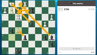 Качай БАЗУ! Рейтинговая тактика на chess.com. М2020№4. Промежуточный ход