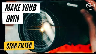 How to Make your own Prism Lens FX Starburst Filter | DIY Star Filter Retro Effect
