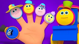 Bob Zug Finger Familie | Kinderreime für Kinder | Bob Train Finger Family | Kids Tv Deutschland