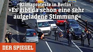 Klimaproteste in Berlin: »Es gibt da schon eine sehr aufgeladene Stimmung« | DER SPIEGEL