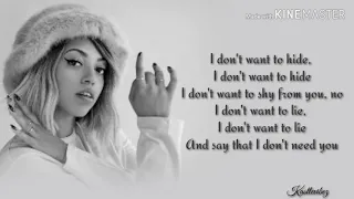 Mahalia - Grateful (Lyrics)