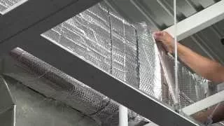 R-8 Reflective Duct Wrap Insulation - HVAC