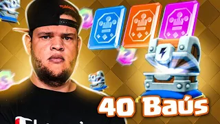 COMPREI 40 BAÚS RELÂMPAGO E DEU RUIM - CLASH ROYALE ‹ EduKof Games ›