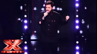 Andrea Faustini sings Queen's Somebody To Love | Live Week 5 | The X Factor UK 2014 ONLY SOUND
