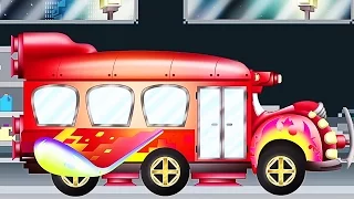 Carovny skolsky autobus - Pipo a jeho odtahovak | Kresleny porad jako minecraft