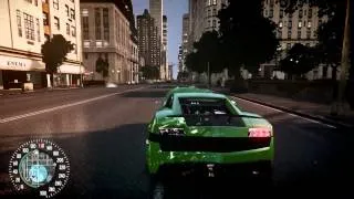 GTA IV Driving off in my new used Lamborghini 50 % discount