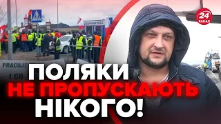 Черги на ДЕСЯТКИ кілометрів! "Немає ні їжі, ні води…" Українські водії в РОЗПАЧІ / БЛОКАДА кордону