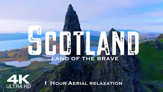[4K] SCOTLAND 2024 🏴󠁧󠁢󠁳󠁣󠁴󠁿 1 Hour Drone Aerial Relaxation | United Kingdom 🇬🇧 Great Britain