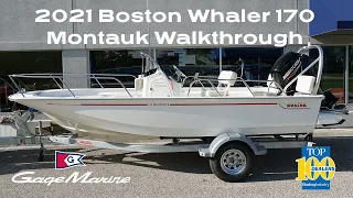 Boston Whaler 170 Montauk Walkthrough!