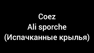 Coez  Ali sporche  (с переводом на русский)