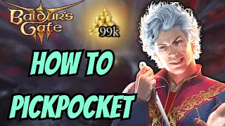 Baldur's Gate 3 - How To Pickpocket 101