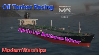 Ship Racing Gameplay - 250 subscriber April's VIP Battlepass Giveaway Winner -#modernwarships