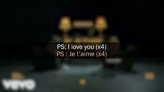 Christophe Willem - PS : Je t'aime (English/Français Lyrics/Paroles)