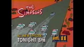 The Simpsons Fox Promo (1993): “Marge on the Lam“ (S05E06) (5 second)
