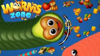 🐍WORMATE ZONE.IO | New Rắn Săn Mồi #6 BIGGEST SNAKE | Epic Worms Zone Best Gameplay| Wahono Chanel15