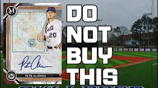 DO NOT BUY 2022 TOPPS MUSEUM COLLECTION! HERE'S WHY...