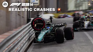 F1 23 𝗥𝗘𝗔𝗟𝗜𝗦𝗧𝗜𝗖 CRASH COMPILATION 💥 #3