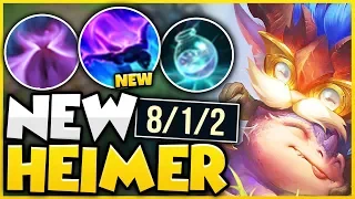 THE NEW WAY TO PLAY HEIMERDINGER! WIN EVERY GAME WITH THESE SEASON 9 CHANGES! - League of Legends