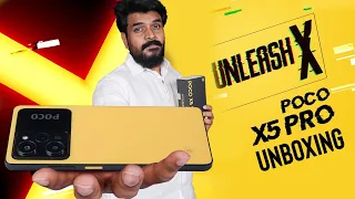 POCO X5 Pro 5G Unboxing & initial impressions || in Telugu ||