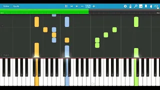 Am Ende der Stille - Lacrimosa piano tutorial (100% speed)